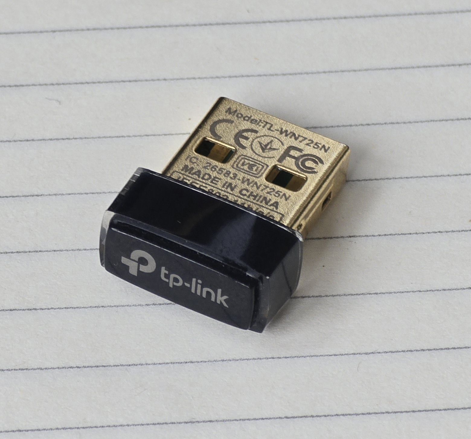 Беспроводной USB-адаптер TP-Link TL-WN725N Nano, 150 Mbps, USB 2.0