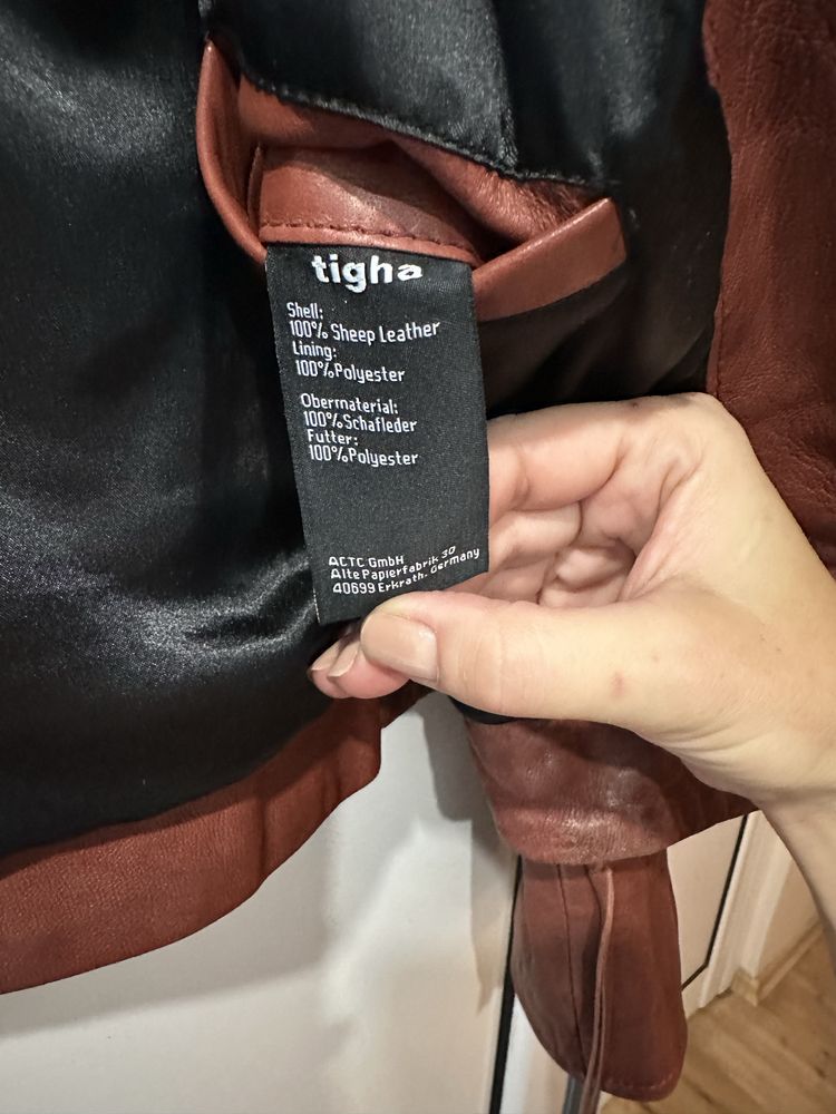 Дамско кожено яке Tigha