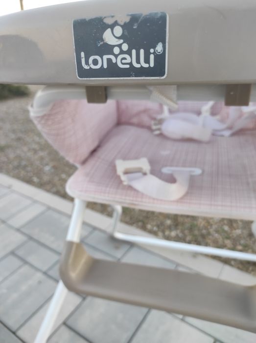 Scaun de masa bebe Lorelli Cookie Beige Daisy, colectie 2021