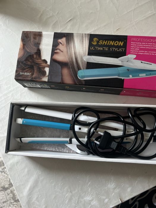 Утюжок для укладки волос 2в1