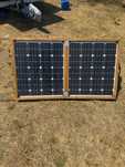 Преносим соларен куфар 160W + панел 80W + нов контролер