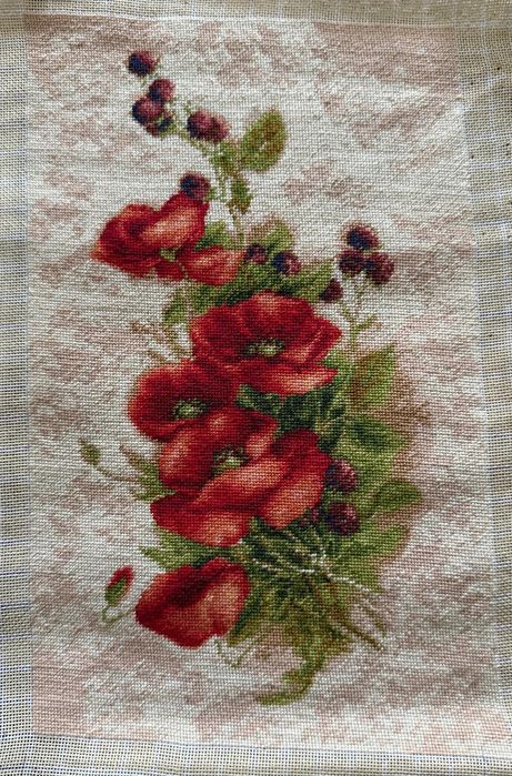 Vând goblen lucrat manual