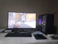 Intel Xeon 2680 v4 GTX 1650 super 4gb Monitor 240 hz