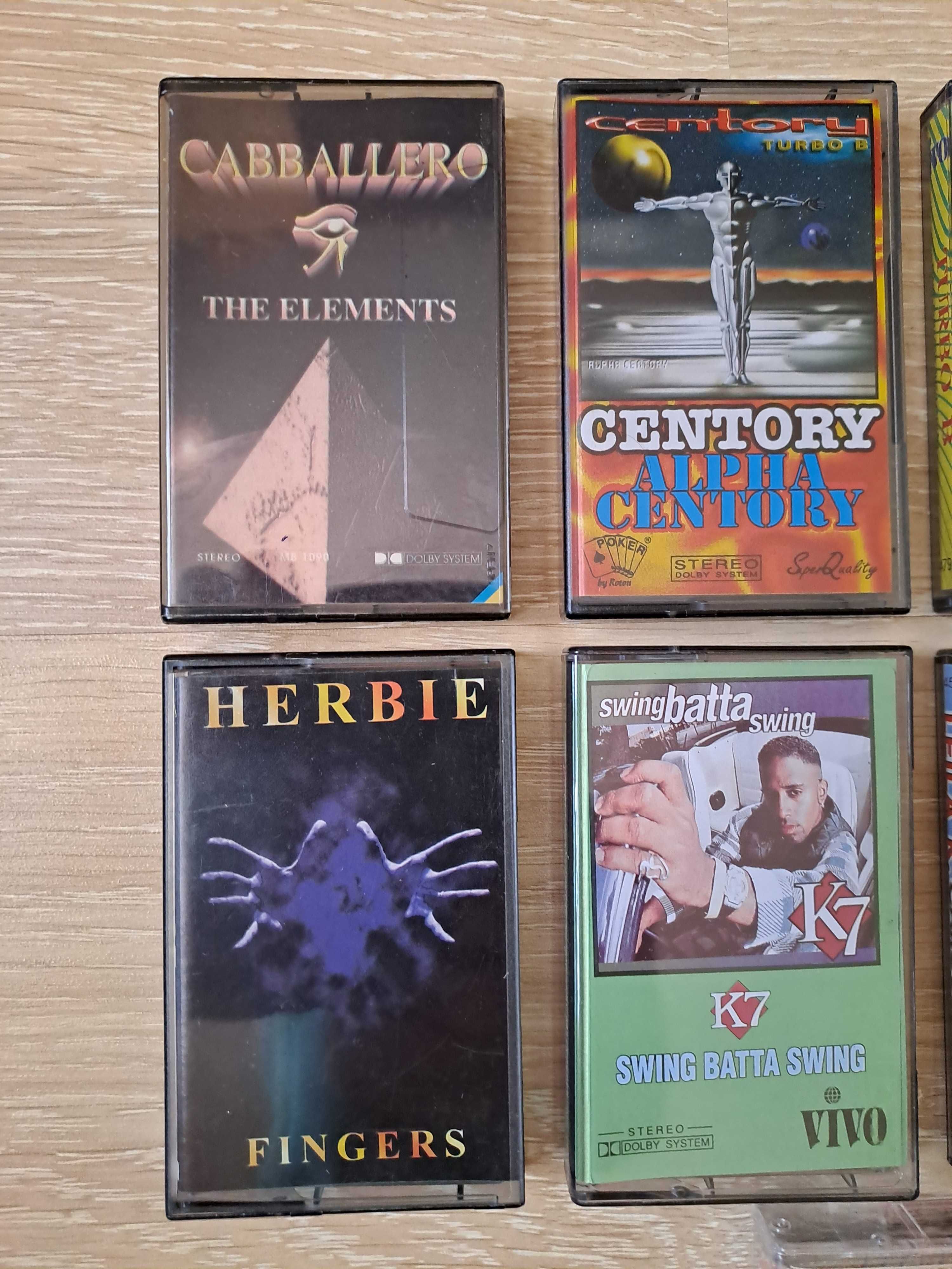 Lot 9 casete Eurodance anii90-Cabballero,Centory,Turbo B., K7, Leila K