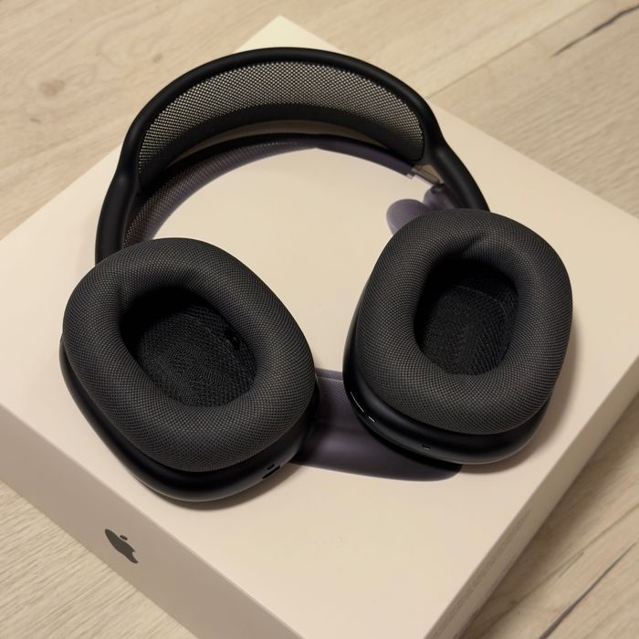 Нови APPLE AIRPODS MAX MIDNIGHT (USB-C) MWW43ZM, Гаранция до 08.2027