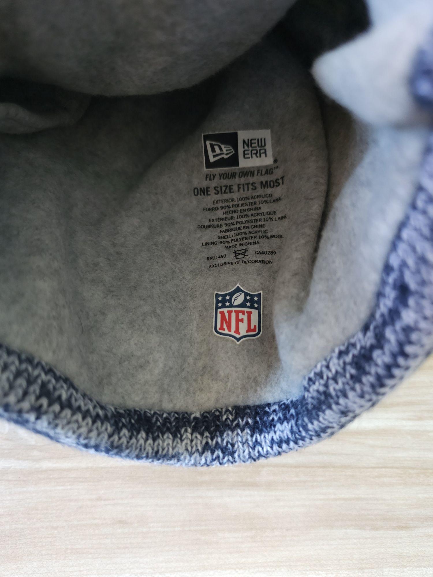 Оригинална зимна шапка New Era x Seattle Seahawks NFL
