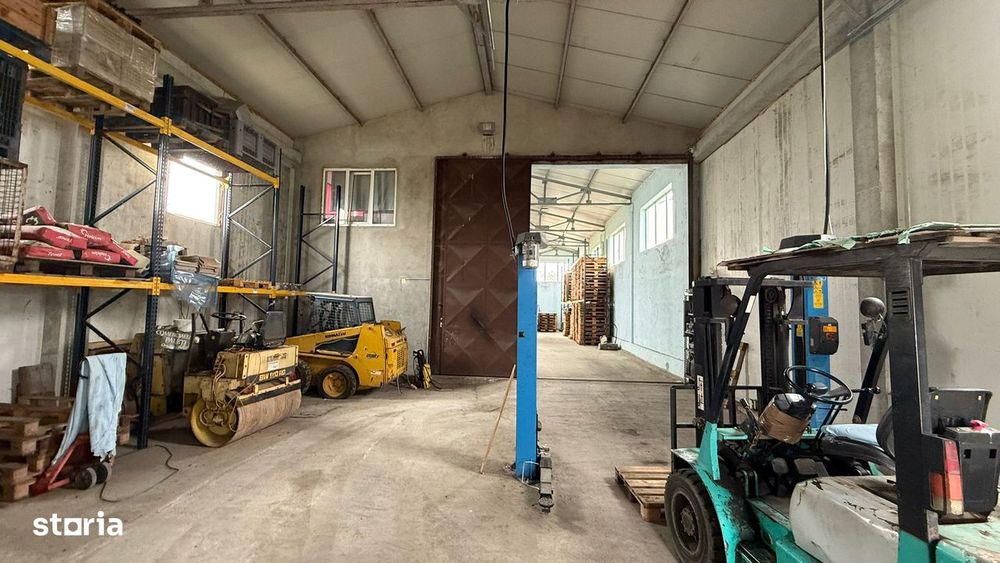 Hala 300mp, acces si intoarcere tir in curte 5000mp, Osorhei, birouri