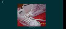Adidași înalți albi BK măr 39-40