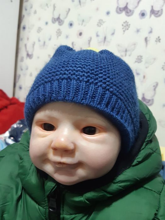 Papusa bebelus reborn 60 cm