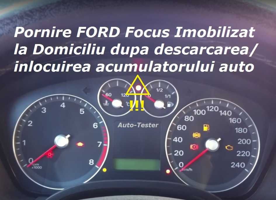 Diagnoza Ford programare chei codare pompa injectie ceasuri calculator