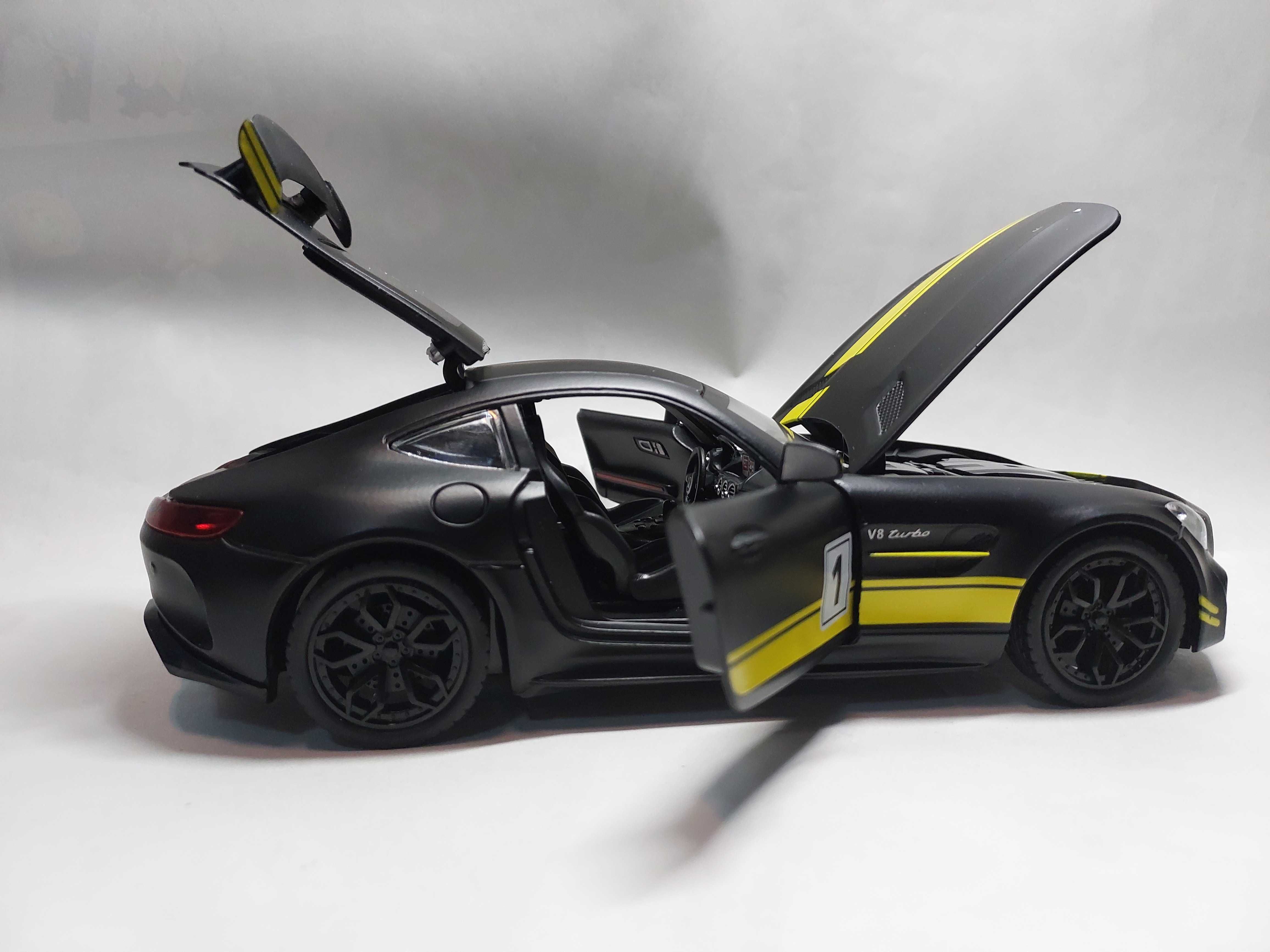 Macheta Mercedes Amg Negru Gt