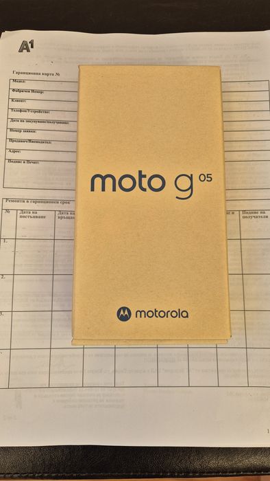 Motorola G05 - 4/64 с 2г. гаранция
Продавам чисто нов смартфо