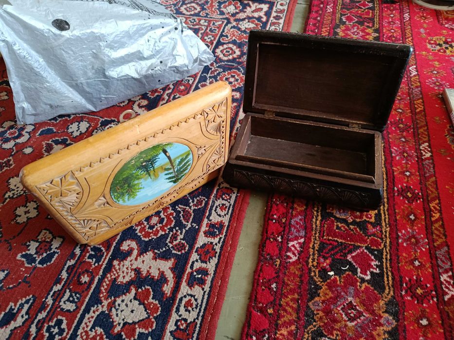 2 шкатулки для украшений