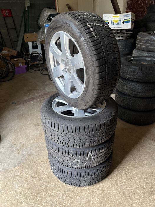 Jante aliaj 5x112 R17 originale Audi  A5 A6  Q2 Q3  CU ANVELOPE IARNA