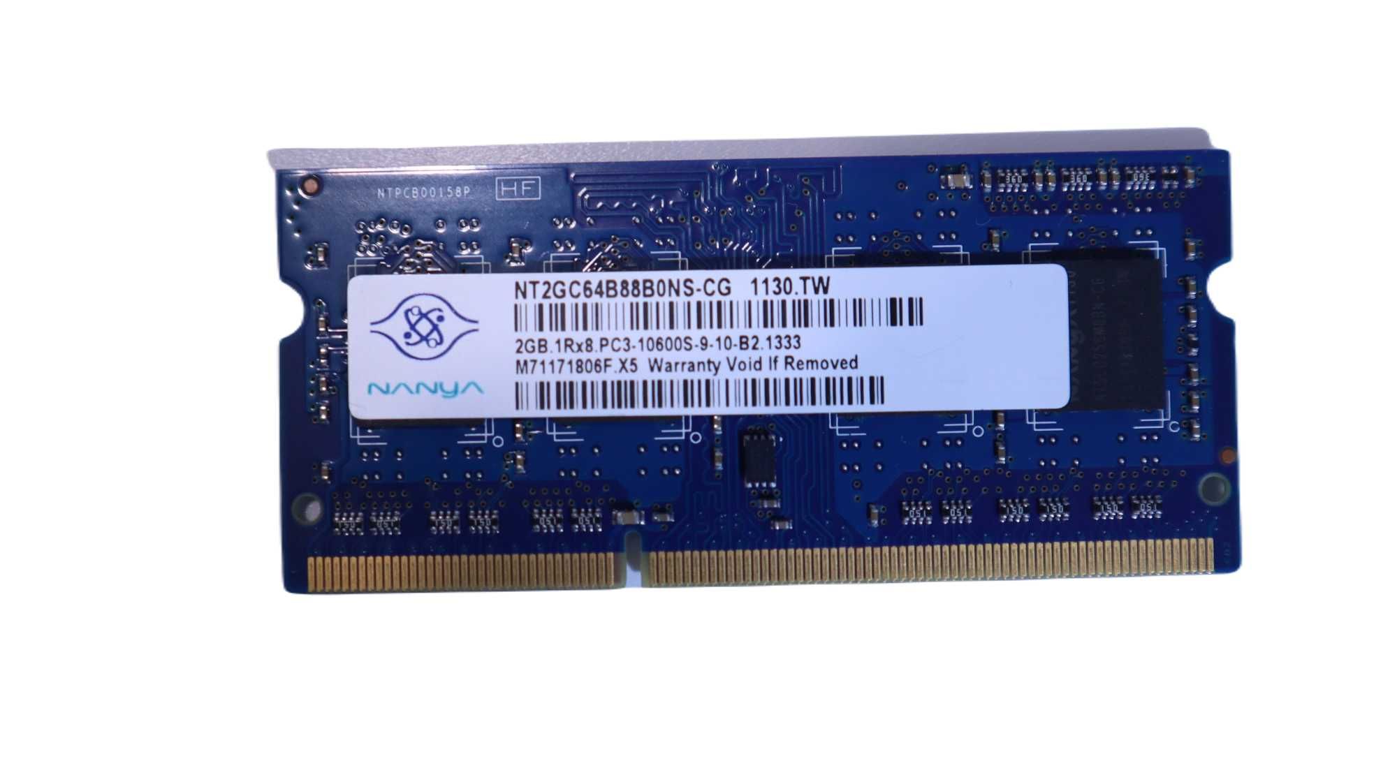 Memorie laptop DDR 3 total 4GB (2GB+2GB)