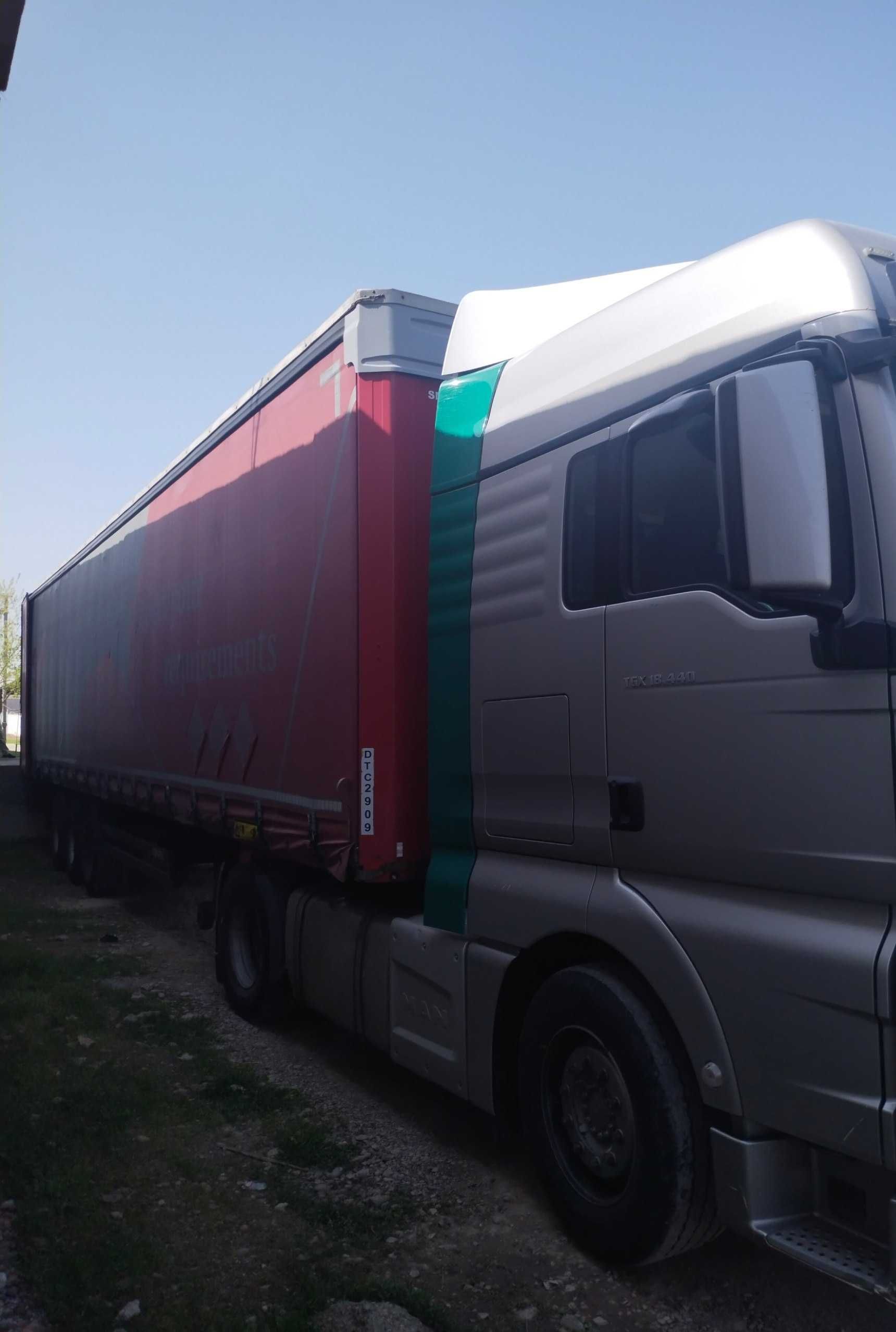 Тягач MAN TGX и прицеп KRONE продадим дешево есть скидка 2 000 долл