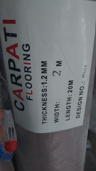 Linoleum Gri 2m lat-20m lung-1,2 gros