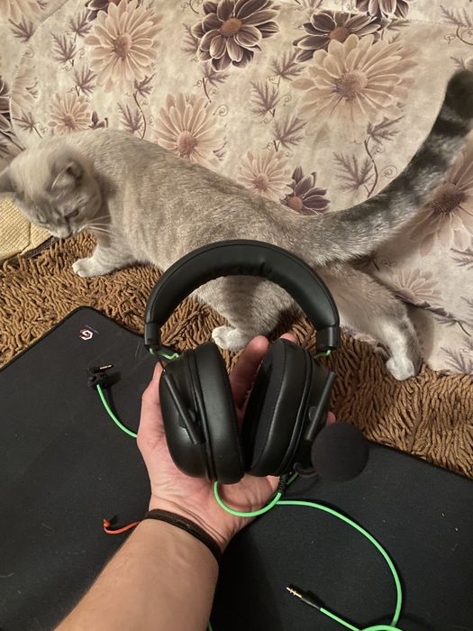 Продам наушники и коврик игровой-15.000