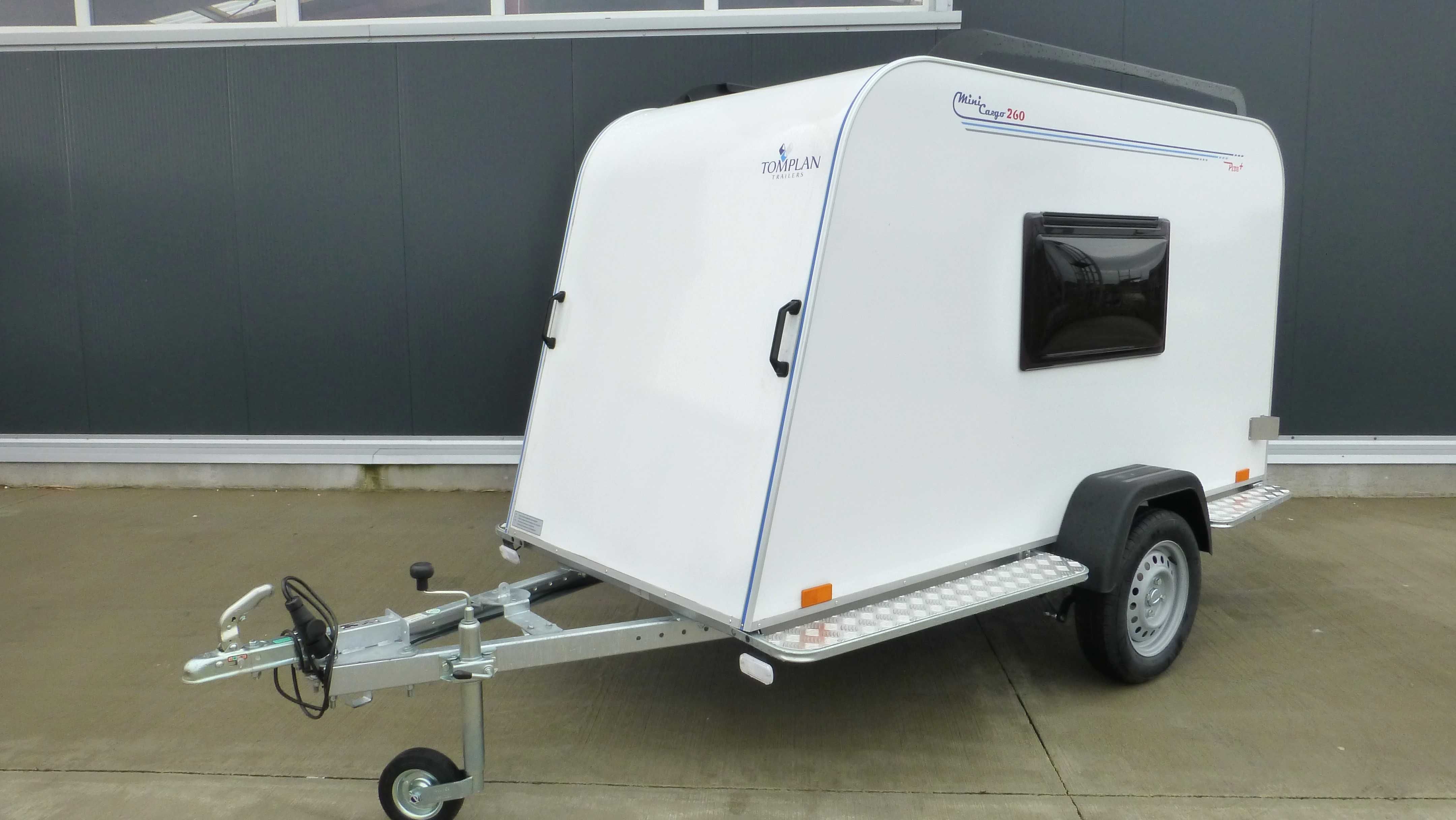 PROMOTIE ! 4290 Euro Mini rulota 750kg Tomplan TF4 SP