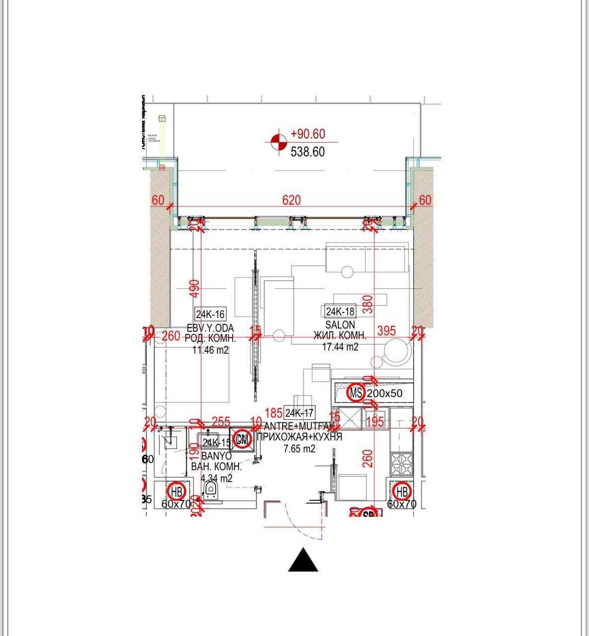 NEST ONE Ташкент Сити 2/21/51/43м2 Продается ВИД НА ПАРК