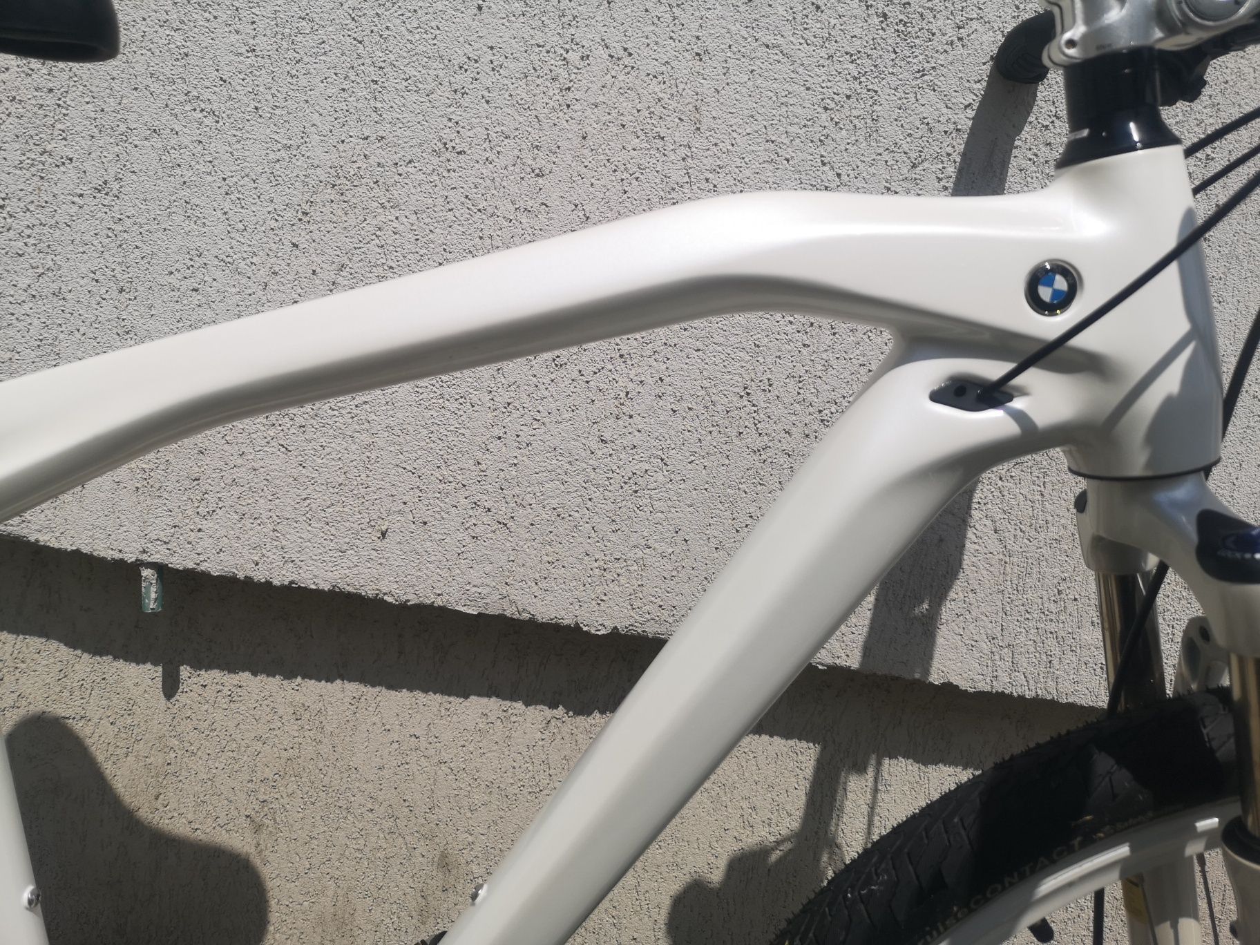 Bicicleta BMW Cruise Bike 28 zoll, alb perlat, Shimano Deore 175-185cm