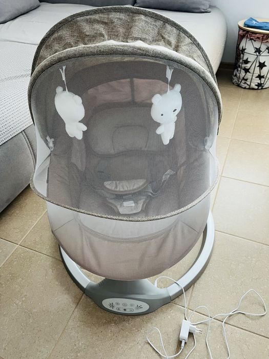 Chipolino Електрическа люлка Nest Макадамия