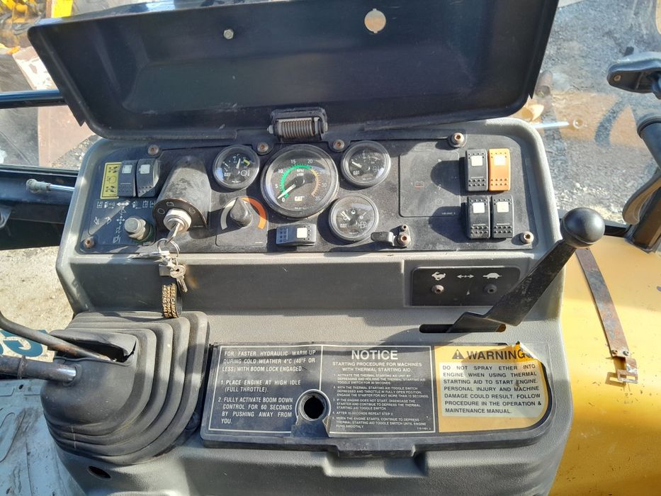 Dezmembrez buldoexcavator Caterpillar 428 B C D