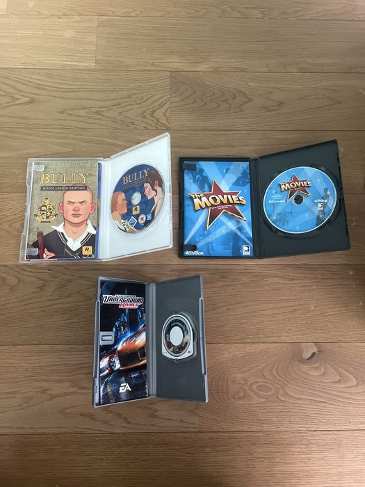 Set de 3 jocuri - Bully Scholarship PC, Movies PC, NFS Underground PSP