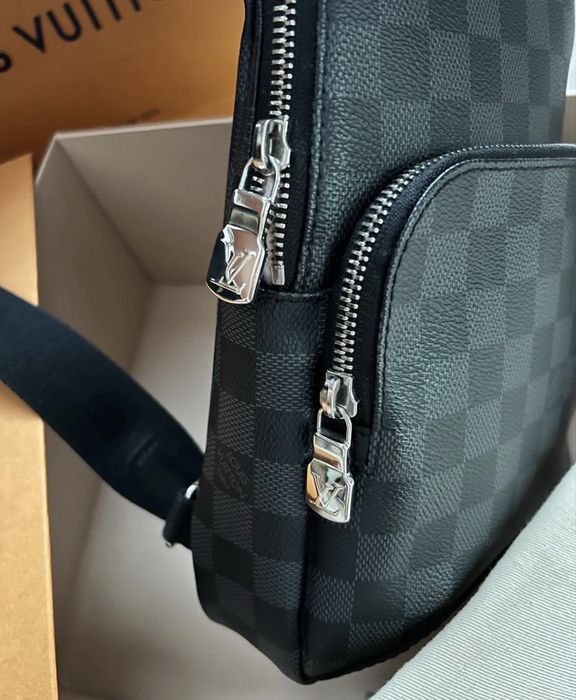 Чанта Louis Vuitton Avenue Sling Bag – Monogram Eclipse Canvas