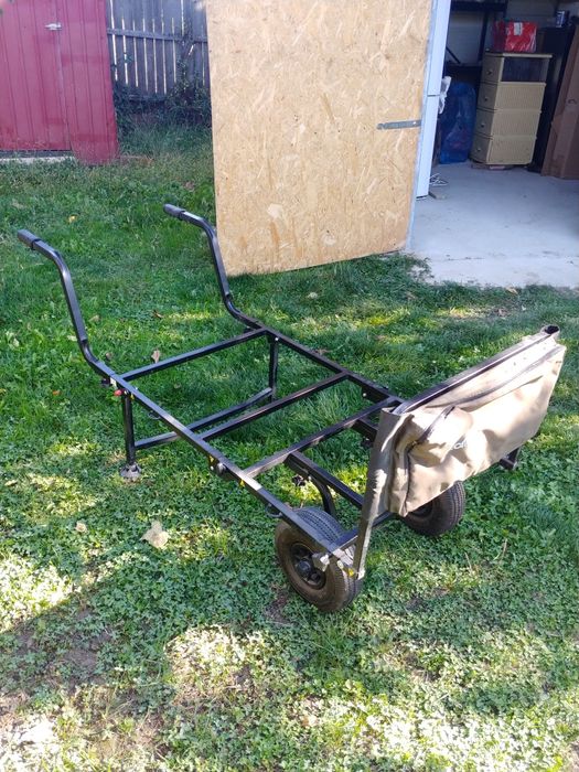 Carucior pescuit la crap Caperlan Barrow Session Decathlon