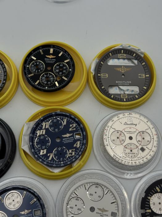 Lot Cadran Breitling Chronomat Colt Aerospace Montbriliant si Insertii