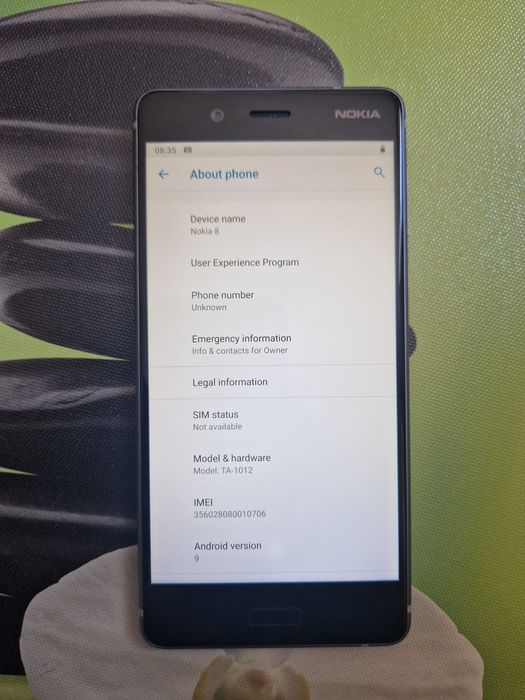 Nokia 8 -	4K-30fps, 1080p-30fps