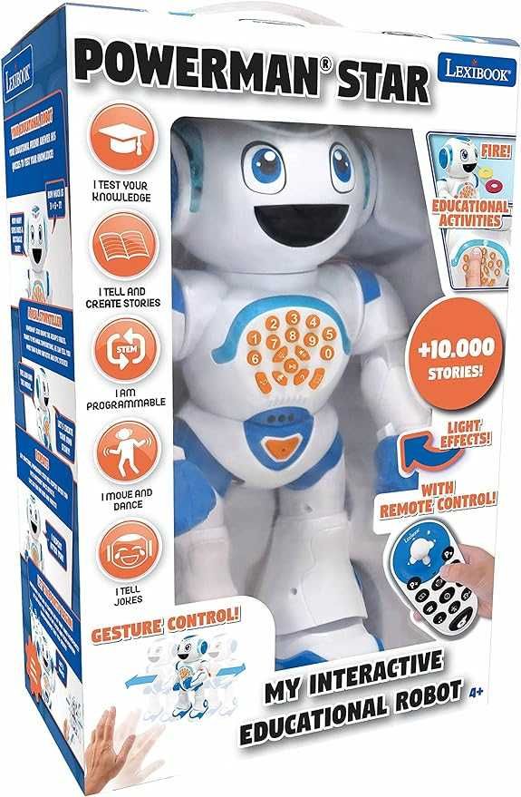 Robot pentru copii Lexibook - Powerman Star, cu telecomanda