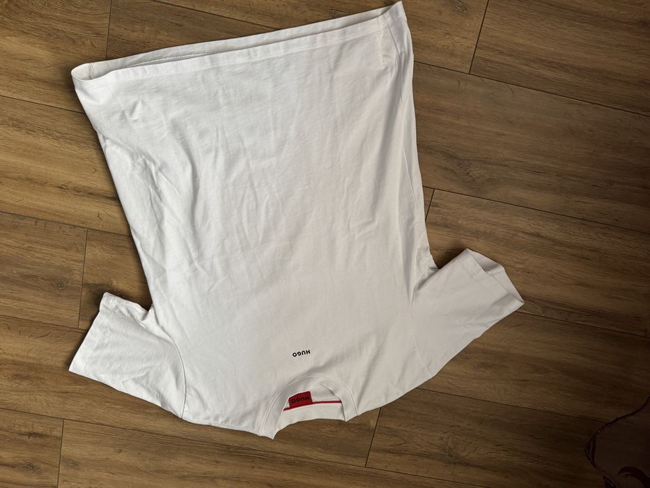 Tricou Hugo Boss White Nou Marime L Original Nou