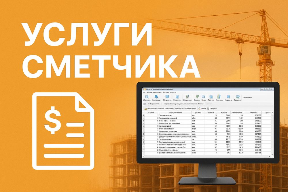 Услуги сметчика (программа АВС)