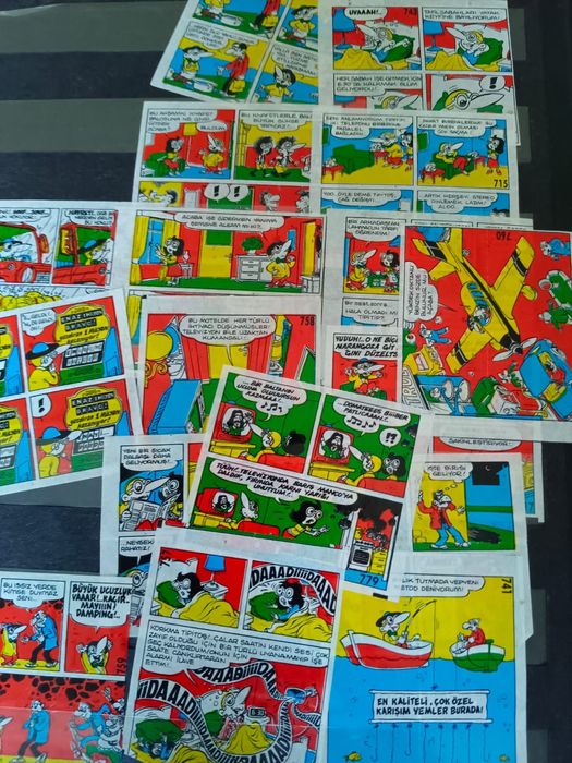 Продам вкладыши от жвачек