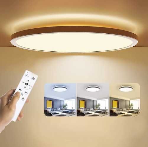 Plafoniera LED smart cu telecomanda