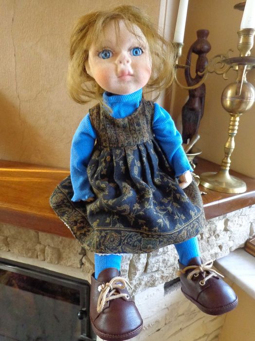 Papusa din lana gen Waldorf