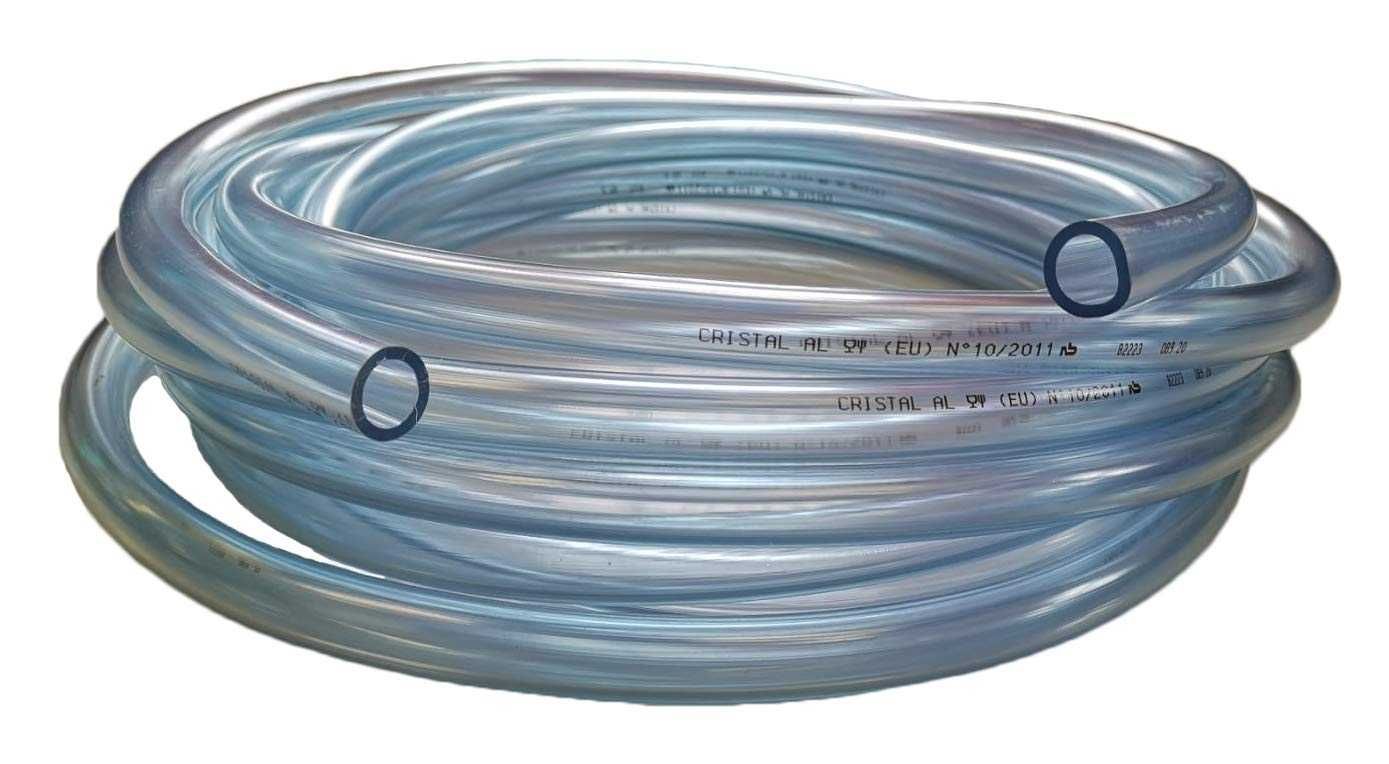 ФРЕНСКИ PVC шлаух (маркуч) за Храни, Течности, Въздух, Миещи препарати