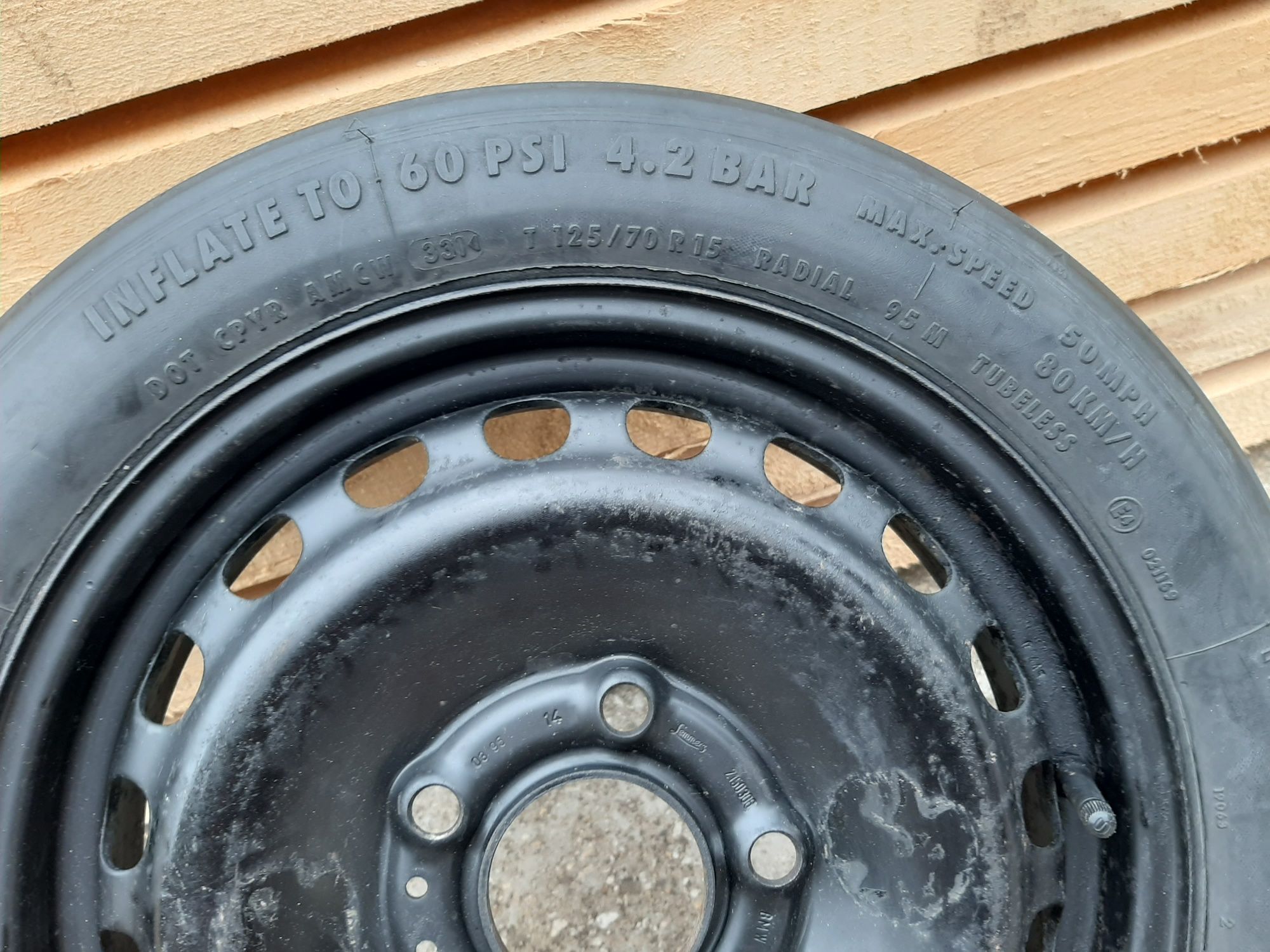 Патерица за бмв 125/70 R15