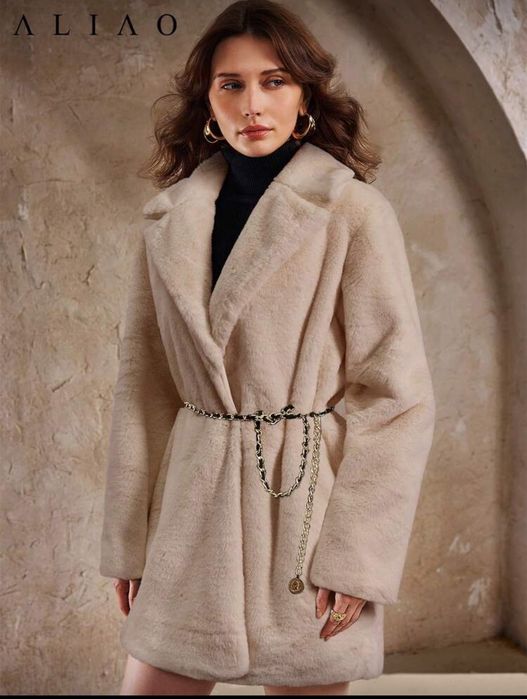 Палто крем tedy bear