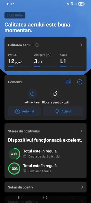 Purificator de aer Philips AC3055/50