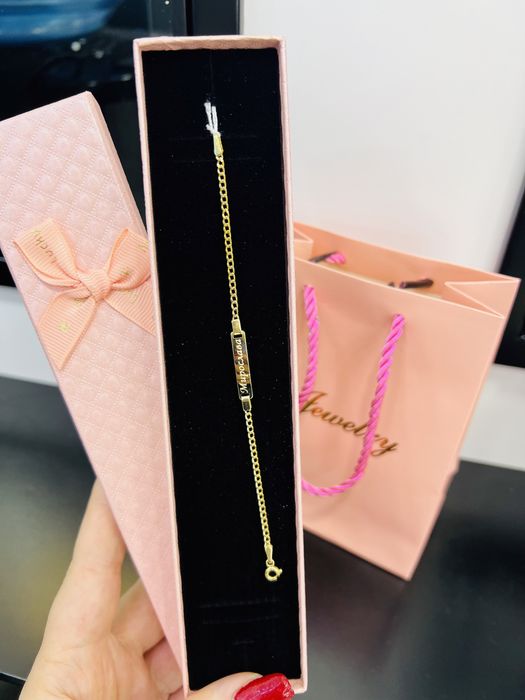 Золотой детский браслет. Золото 585 Есть доставка.