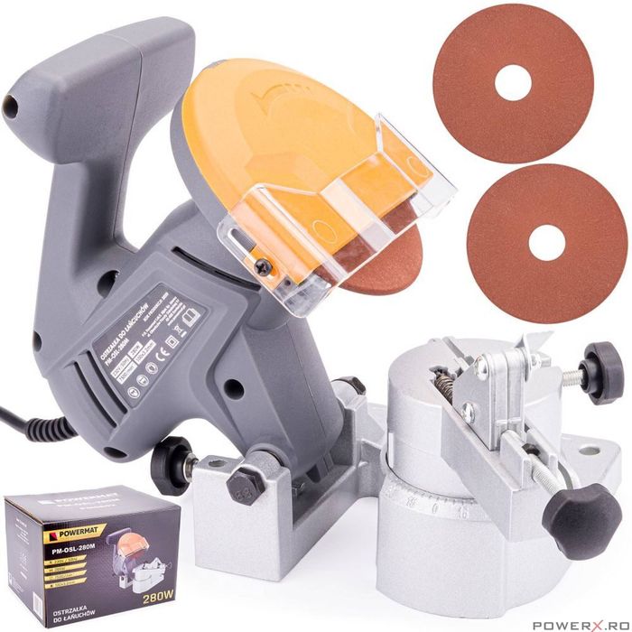 Aparat pemtru ascutit lant drujba 280 W, Powermat
