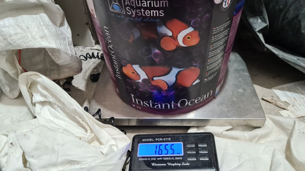 Sare pentru acvarii marine