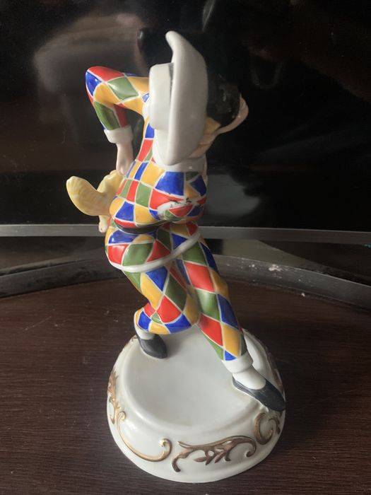 Bibelou Arlechin -Arlequin Capodimonte