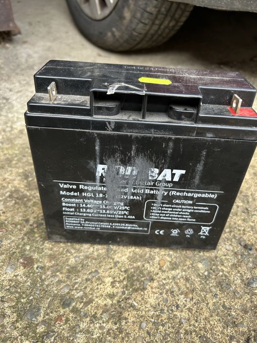 Baterii Moto Rombat 12V18Ah