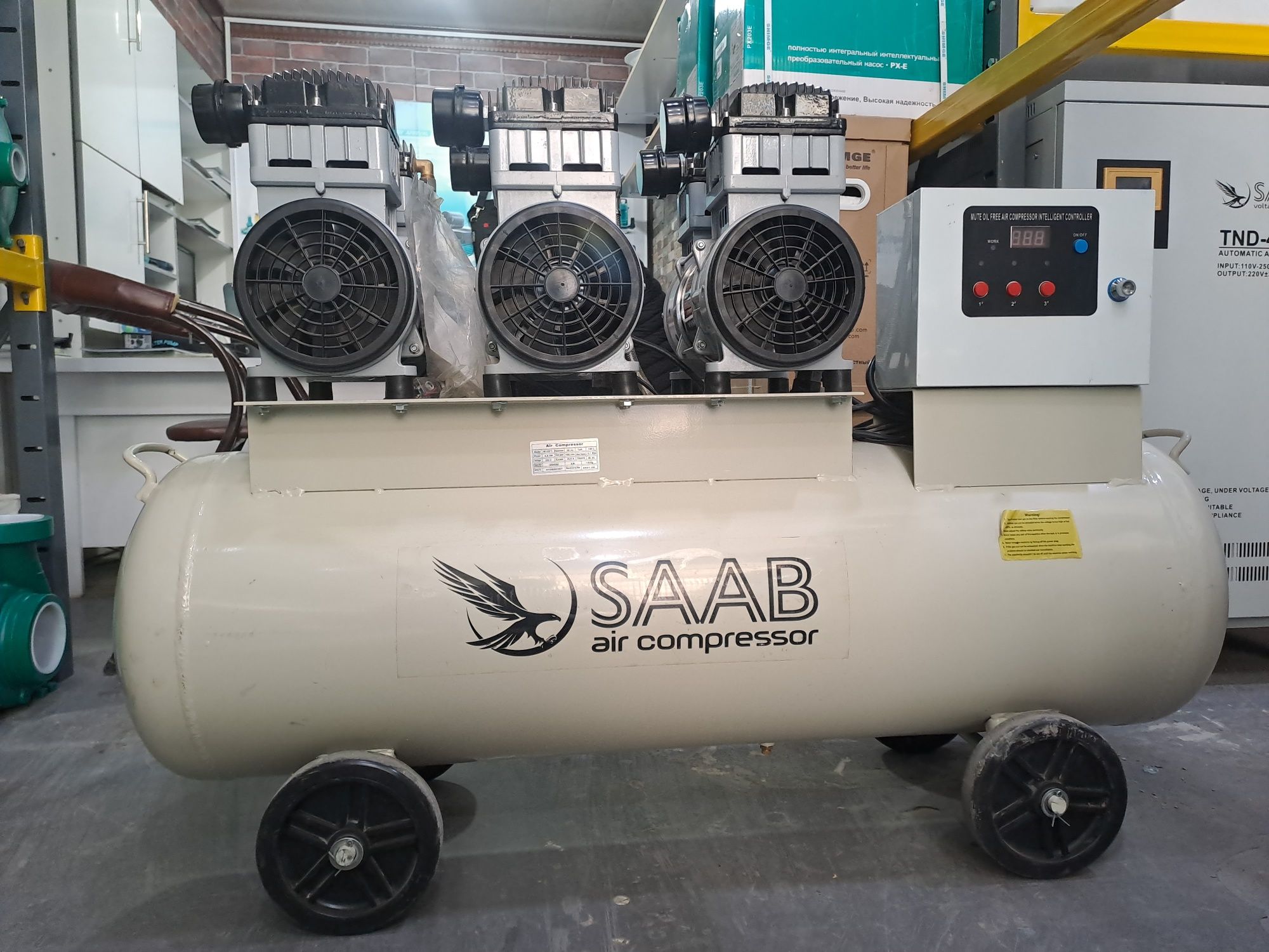 SAAB air compressor