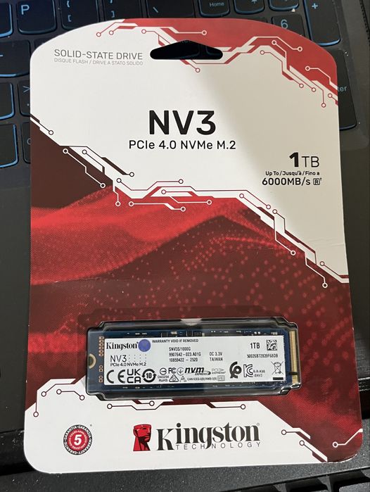 SSD Kingston 1TB NVMe M2