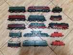 Lot locomotive trenulet electric scara HO